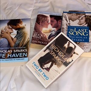 4 Nicholas Sparks books